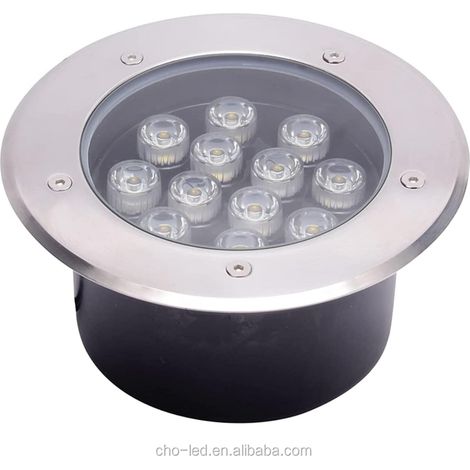 Aiducho Mehrfarbiger Led-einbaustrahler Für Den Außenbereich – Led-gartenbeleuchtung – Bodeneinbauleuchte, Gartenbeleuchtung, Wasserdichte Leuchte, Langlebiger 3-watt-unterflurstrahler