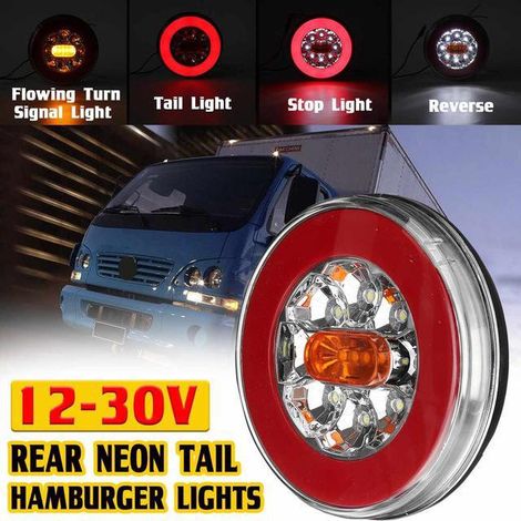 Aiducho Led-rückleuchten Für Lkws, Transporter, Pickups Und Anhänger (12-30v)