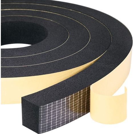 Cr-schaumdichtungsprofil 25 Mm X 10 Mm X 4 M – Wasser- Und Schlagfest – Wärme- Und Schalldämmung – Für Glas, Holz Und Metall