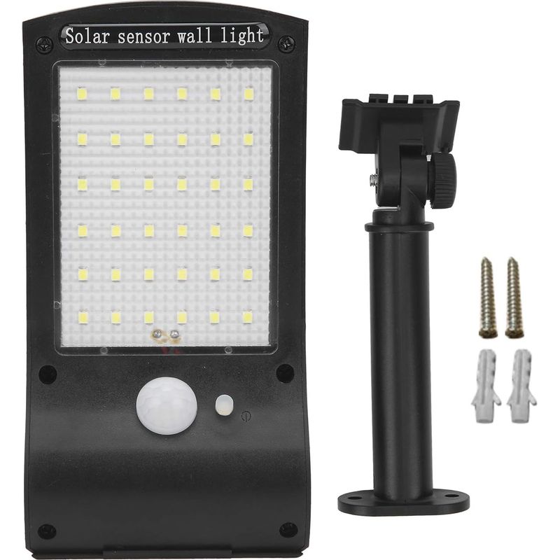 48 Led Solar-wandleuchte Mit Bewegungsmelder Für Den Außenbereich, Geeignet Für Garten Und Garage