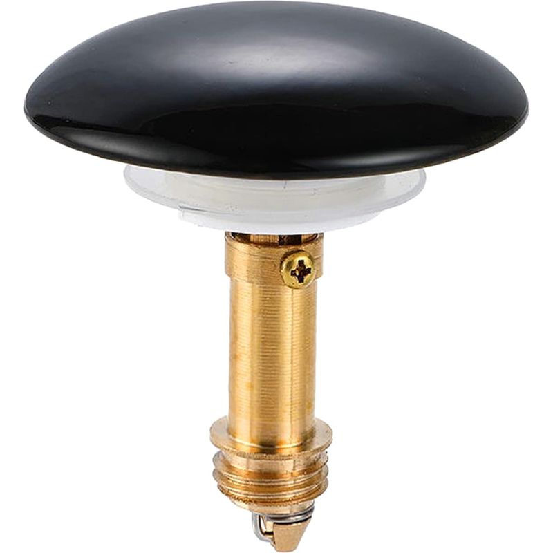 Aiducho Pop-up Click Clack Stöpsel, 66 Mm Spülbecken-ablaufknopf, Geeignet Für Küchen- Und Badezimmerspülen, Verchromter Messingstöpsel