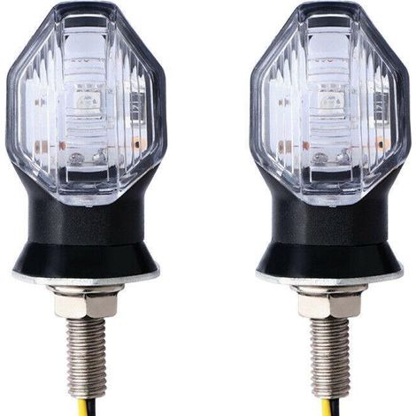 2 Stück – Hochleistungs-led-blinkerscheinwerfer Für Shark-motorräder, Für Honda-umbauten