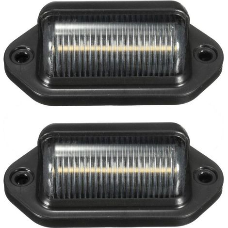 2 Stück – 6-led-kennzeichenbeleuchtung Für Autos, Universelle Led-kennzeichenleuchte Für Lkws