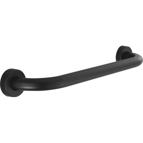 Aiducho Haltegriff Für Die Badewanne, Stützgriff Für Senioren, Rutschfester Duschhaltegriff, Wandhalterung Aus Edelstahl Für Senioren/badezimmer/küche, 40 Cm (schwarz)