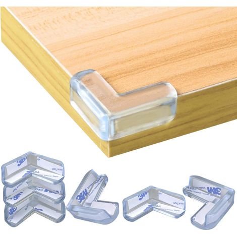 Aiducho 20 Stück Tischeckenschoner, Transparente Eckenschoner Für Babytische, Kindersichere Eckenschützer Für Möbelecken