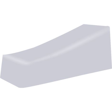 Aiducho Gartenmöbelabdeckungen, Wasserdicht, Staubdicht, Für Rechteckige Stühle, Für Terrasse, Außenbereich – 420d Silber (210x75x40/80cm)