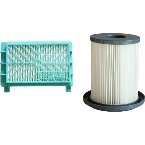 Aiducho 2-teiliges Set Staubsauger-hepa-filter + Luftfilter Für Philips Fc8720 Fc8724 Fc8732 Fc8734 Fc8736 Fc8738 Fc8740 Fc8748