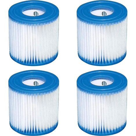 Aiducho Ersatz-schwimmbadfilterkartuschen H 29007e Für Intex (4 Filter)