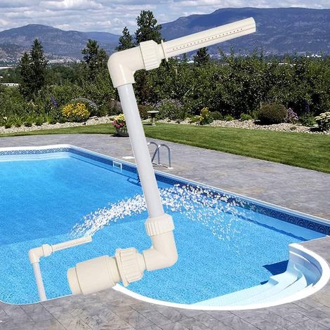 Aiducho Schwimmbadbrunnenständer, Wasserfallbrunnen-halterung, Schwimmbadwasserfall-dekoration