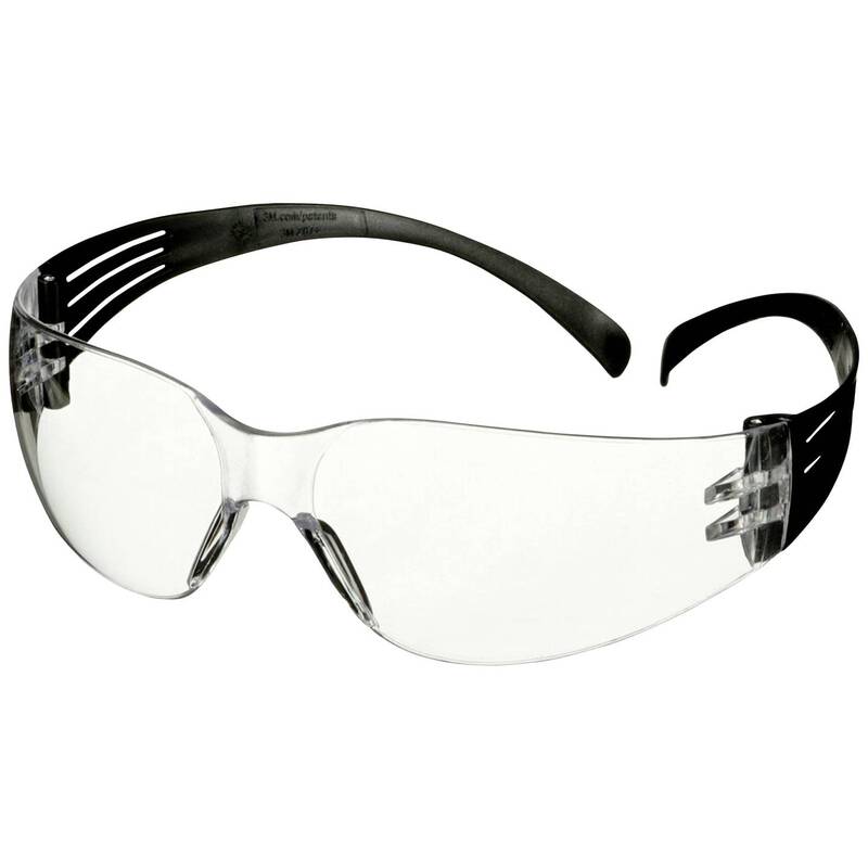 [gebraucht] B-ware 3m Schutzbrille Brille Securefit Augenschutz Polycarbonat Schwarz Antibeschlag