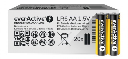 Lr6 40pak Everactive Industriell Alkalisch