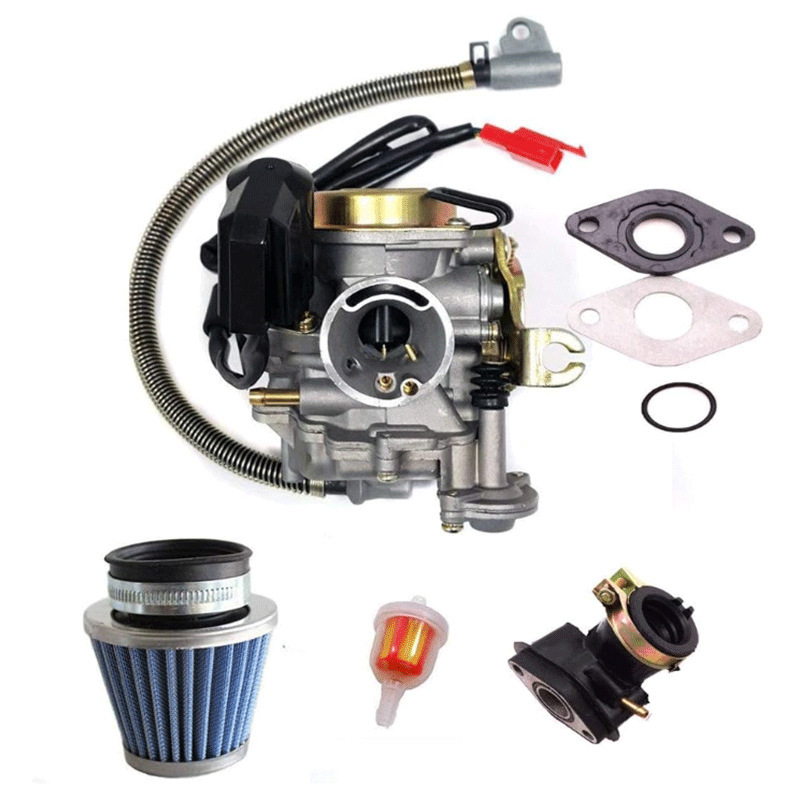 Vergaser-luftfilter Kompatibel Mit Gy6 50cc Und 49cc Roller Moped Pd18j