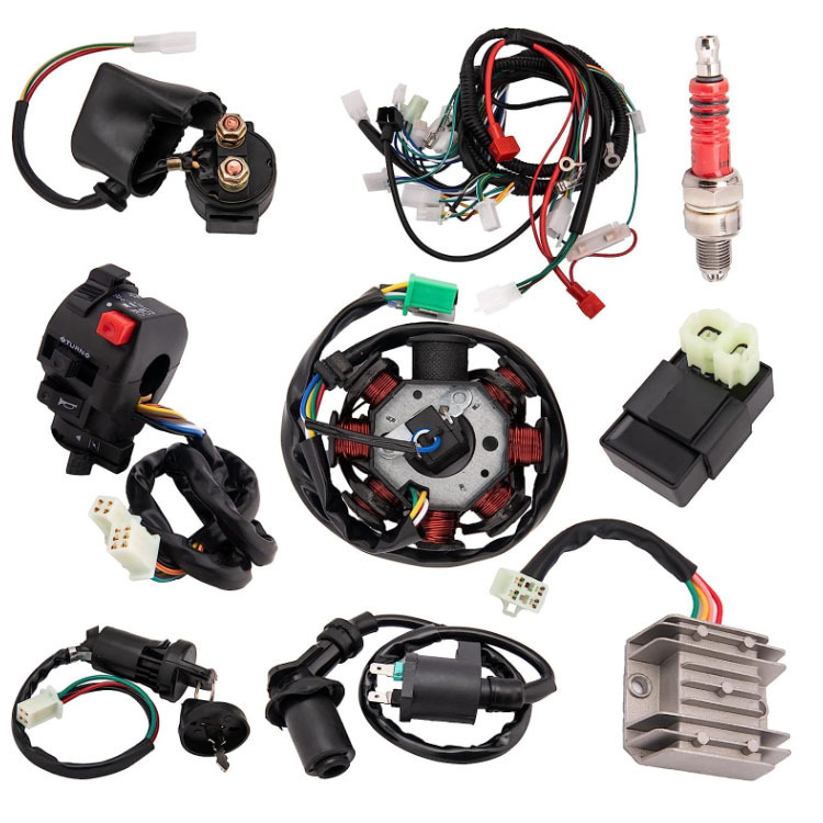 Zündspulen-kabelbaum-gleichrichter-kit Für Atv Quad 150cc, 200cc, 250cc Und 300cc Quad