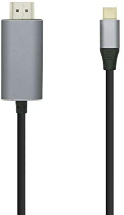 Usb-c Auf Hdmi Konverter Kabel Schwarz, 0,8m - Aisens