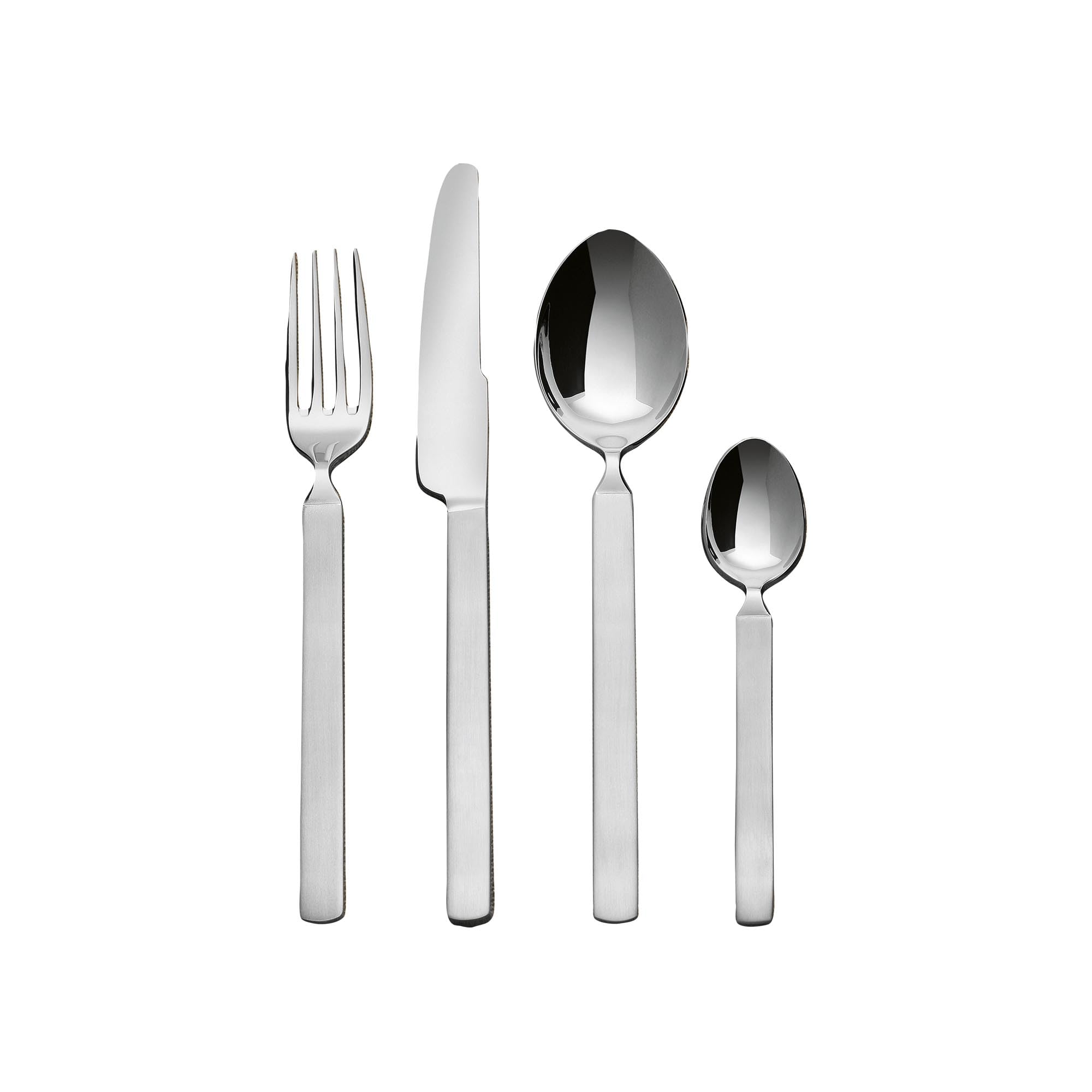 Alessi Dry 4180s24 - Service De Besteck De 18/10 Edelstahl Design, 24 Teile