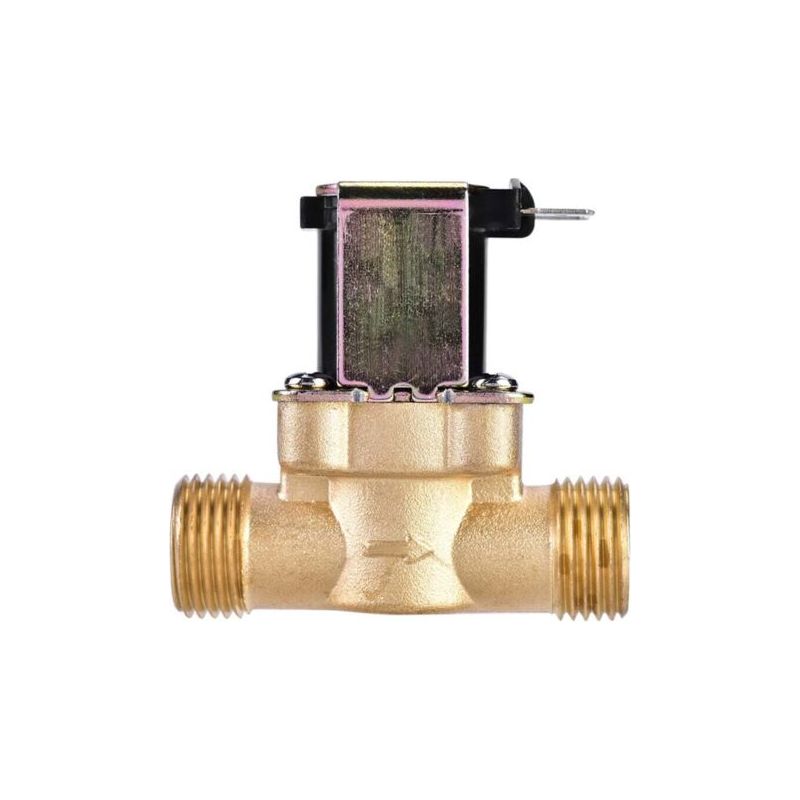 Pa Aiperq Jeffergarden 1/2" Elektro-magnetventil Aus Messing, Normalerweise Geschlossen, 220 V Wechselstrom, Für Wassersteuerung