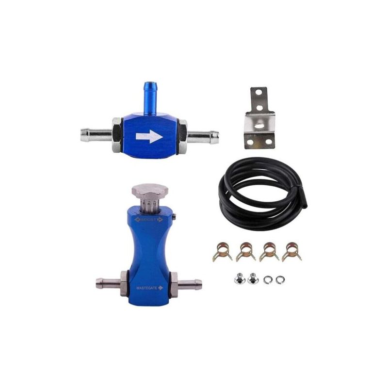 Pa Aiperq Turbolader-zubehör-kit: Turbolader-ladedruckregler-kit, Beidseitiger Druckregler Aus Metall, Für Turbo-benzin- Und Dieselmotoren, Motorteile Für Pkw