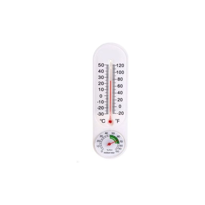Pa Gewächshaus-thermometer-hygrometer, Min-max-thermometer, Klassisches Design, Gartenpflanze, Digitale Temperatur, Luftfeuchtigkeit, Wand-hacc