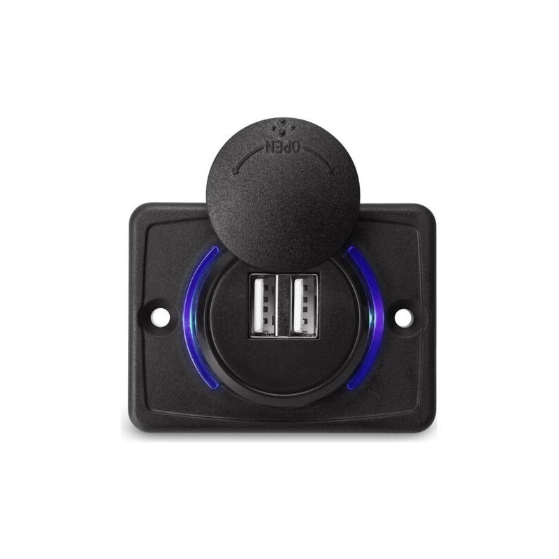 Pa-autoladegerät Geeignet Für Busse, Boote, Renovierungen, Zwei Usb-anschlüsse, 3,1 A