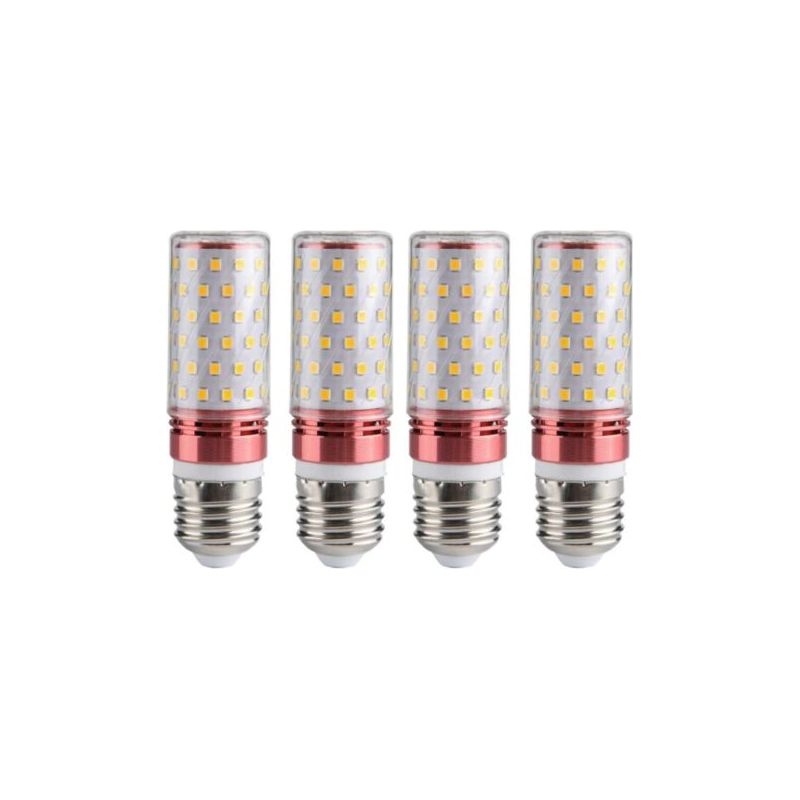 Pa 4er-pack E27 12w 220v Led-lampen, Fassungen Für Tischlampen, Kronleuchter, Notbeleuchtung, Neutralweiß
