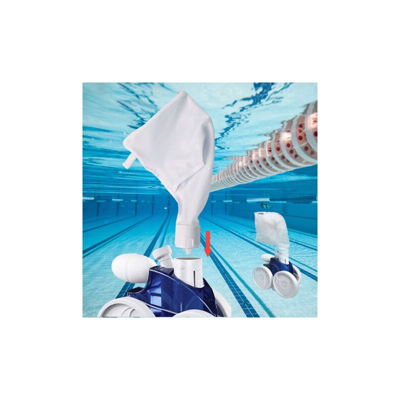 Pa Lot Von 2 Beuteln, Kompatibel Mit Polaris Pool Robot 360 & 380, Ersatzfilterbeutel, Weiß,