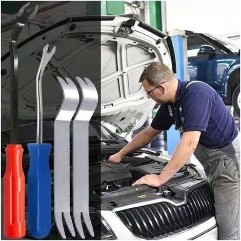 Paar Robuste Nylon-werkzeuge Zum Entfernen Von Autoverkleidungen, Handwerkzeug, 4-teiliges Set Zum Entfernen Von Befestigungselementen An Armaturenbrett, Türverkleidungen Und Fenstern