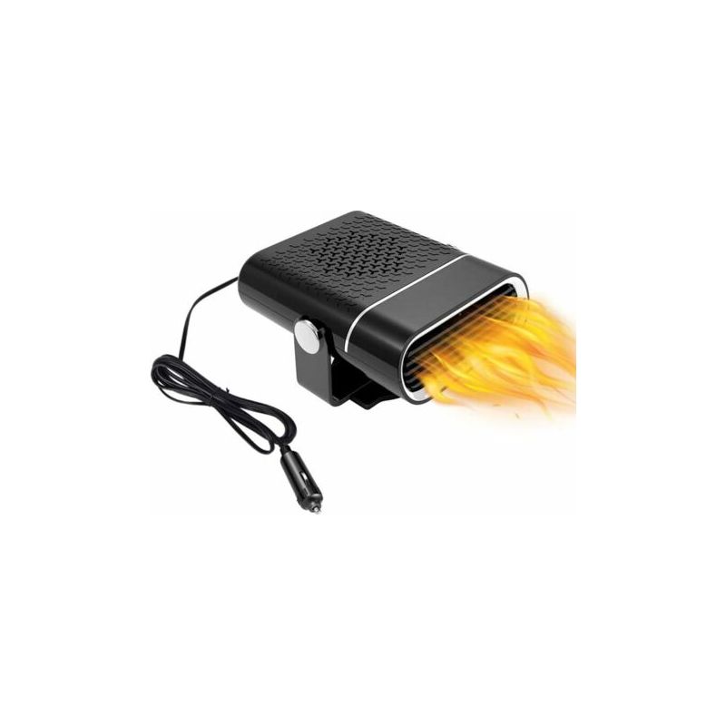 Pa 12v Autoheizung, 150w Tragbare Autoheizung, Auto-entfroster/entfeuchter, Autolüfter Für Schnelles Heizen/kühlen, Luftreinigung, 360° Drehbar