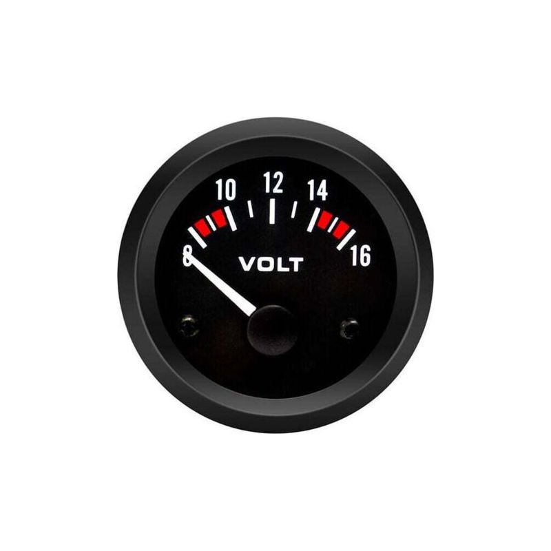 Pa Voltmeter Voltmeter Bx100007 52 Mm/2 Zoll Voltmeter-anzeige (8-16 V) Auto-voltmeter + Gorgeri Universal 12 V Voltmeter