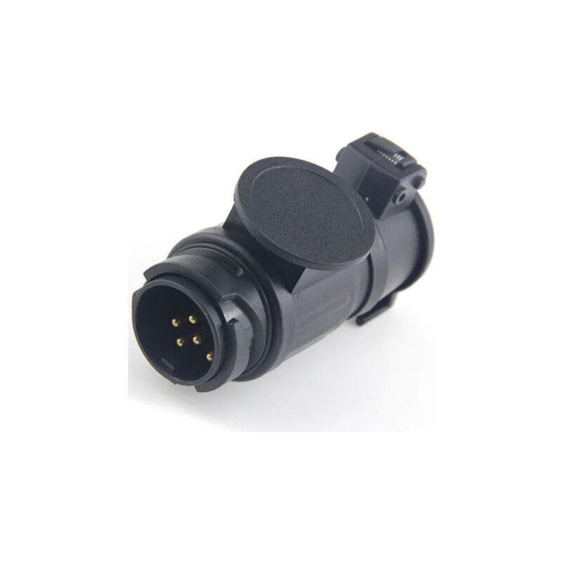 Pa 13p Auf 7p Anhängeradaptor Für Standard-eurostecker Anhängerkupplung Lkw Caravan Steckdose Elektrischer Steckverbinder
