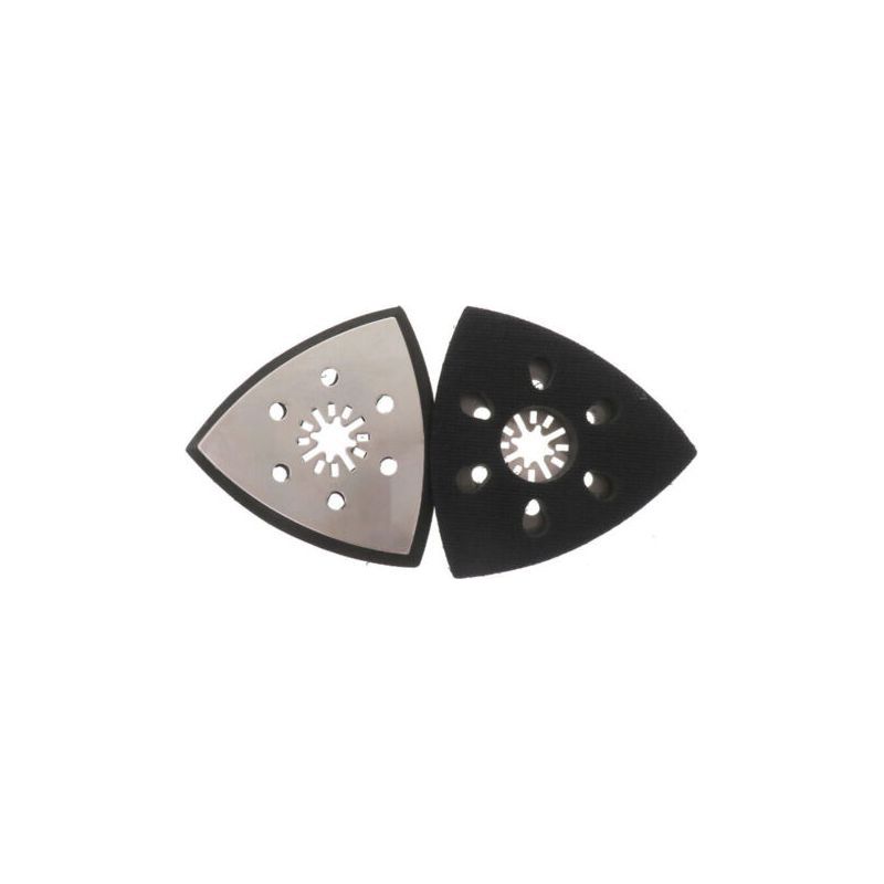Lntyq 4-teiliges Dreieckiges Schleifpad, Dreieckiges Schleifpad, Multifunktionswerkzeug-zubehör, Dreieckiges Schleifpad, Dreieckiges Schleifpad (93 Mm)