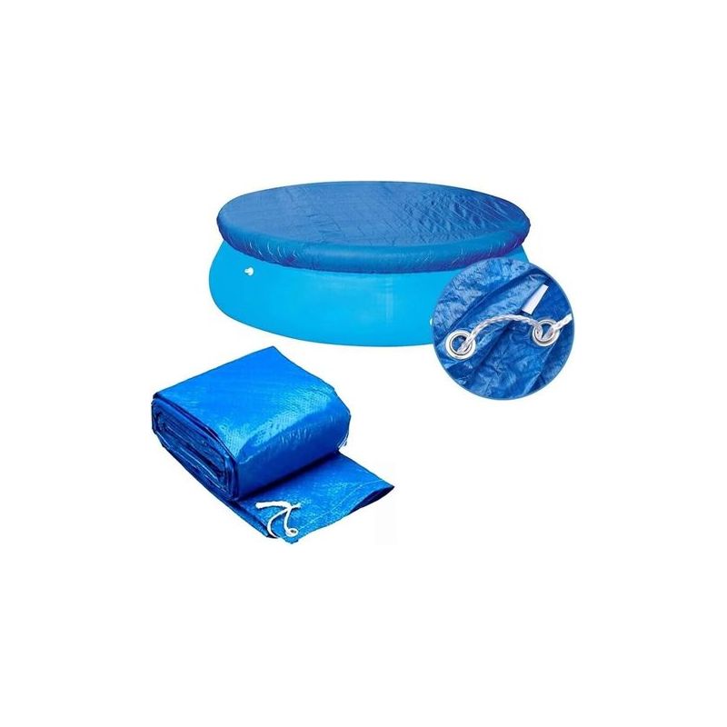 Pa Couverture De Piscine Ronde, Couverture De Piscine Tubulaire, Couverture De Piscine Hors Sol, Couverture De Piscine Gonflable (183 Cm / 6 Pi)