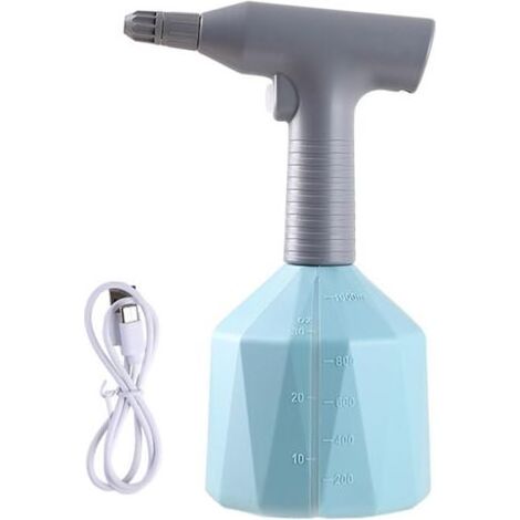 Elektrisches Gartensprühgerät Mit Sprühdüse, Tragbarer Wassersprüher Für Rasen Und Garten (blau, 1 L)