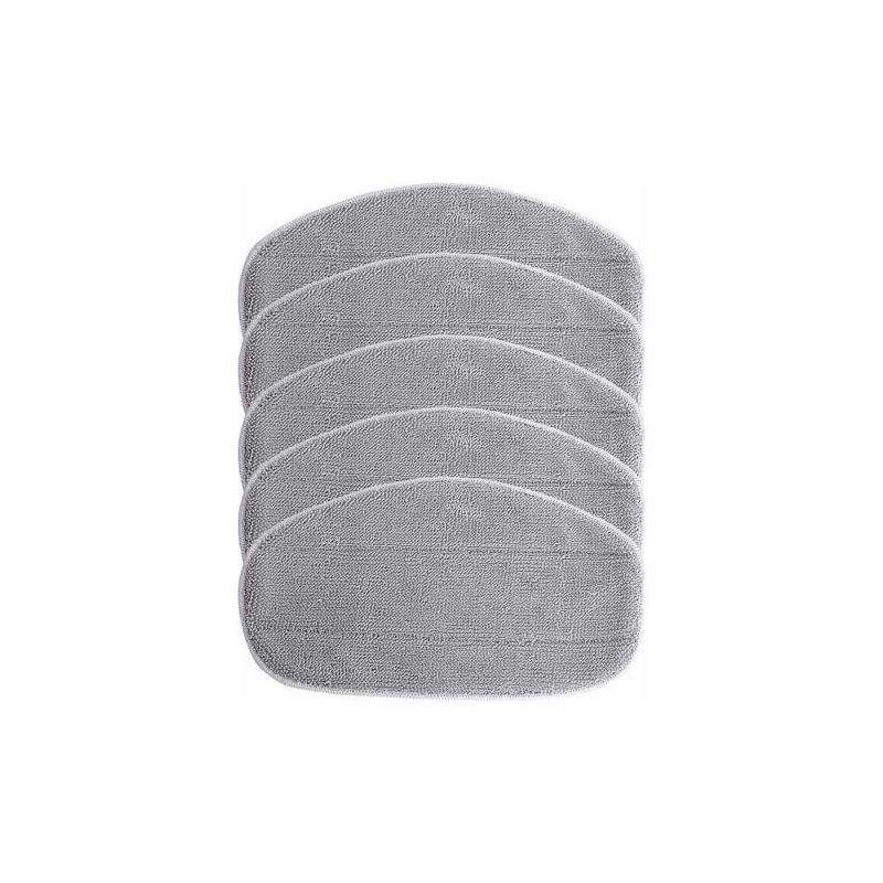 Pa-ersatzpads Für Leifheit Cleantenso Dampfreiniger – Tiefenreinigungs-dampfmopp-pad, 5 Mikrofaser-ersatzpads –