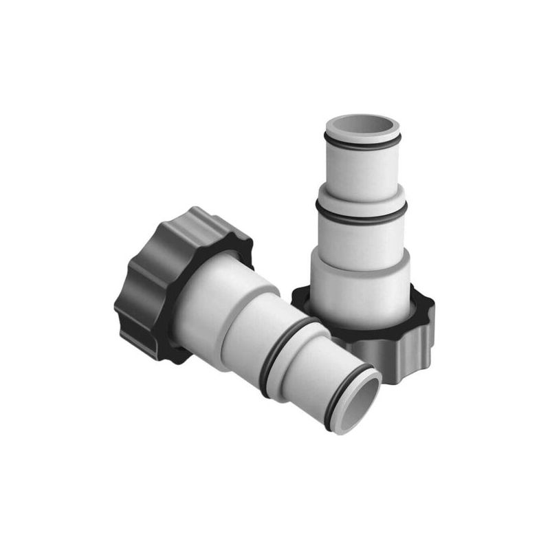 Pa 2er-pack Adapter Für Intex Poolwasserpumpen Mit Innengewinde, Serie A