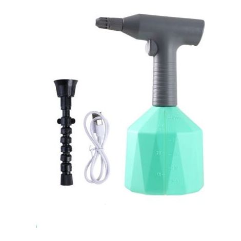 Elektrisches Gartensprühgerät Mit Sprühdüse, Tragbarer Wassersprüher Für Rasen Und Garten (grün, 1 L)