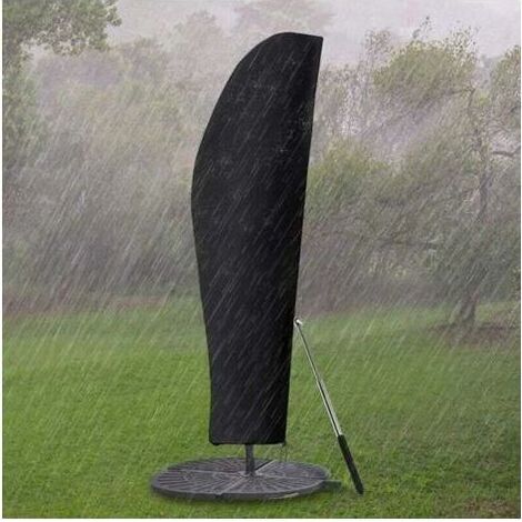 3x4m Schutzhülle Für Ampelschirme - Wasserdicht, Uv-beständig Mit Teleskopstange Für Gartenschirme