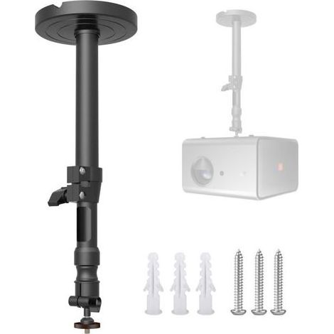 Pa-wandhalterung Für 6,9-zoll-projektoren, 360° Drehbarer Kopf, Maximale Traglast 5 Kg, Einfache Installation Mit Kabelmanagement