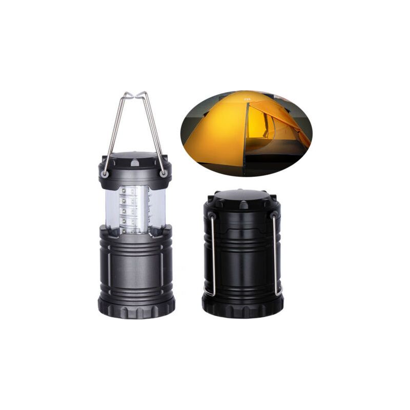 Pa 2er-pack Led-campinglampen – Kompakte Und Tragbare Notleuchten Mit Maximaler Helligkeit – Led-außenleuchten