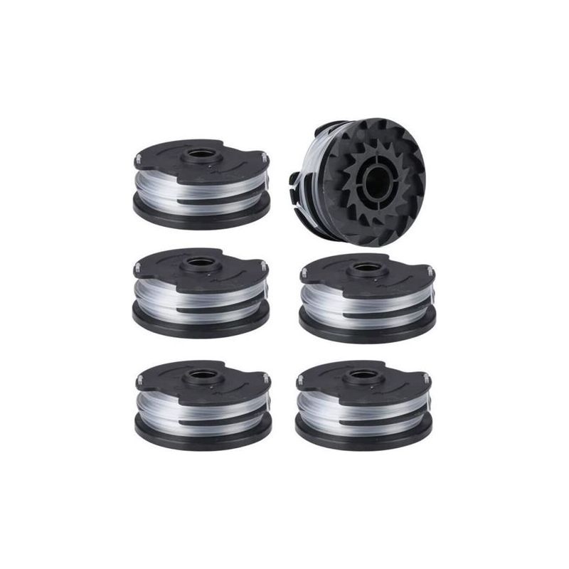 Paar 6 Nylonfadenspulen Für Parkside Lidl Akku Prta 20-li C3 A1b2 Prt 550 A1 A3 Prt 300 A1 Ersatzteile Für Rasentrimmer
