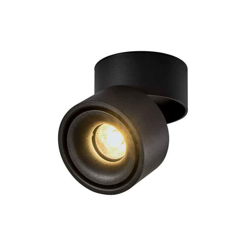 10-w-led-deckenstrahler, Verstellbarer Lampenwinkel, Deckenleuchten, Deckenstrahler, Wand- Und Deckenleuchten, Verstellbare Deckenstrahler, Led-deckenbeleuchtung, 10 X 10 X 10 Cm (schwarz, 3000 K)