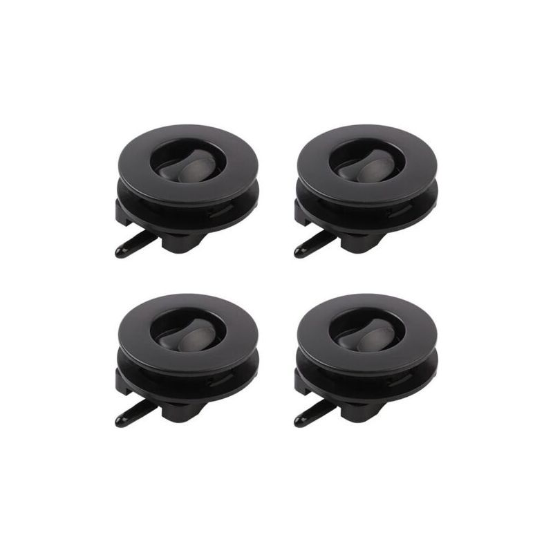 Lntyq 4 Stück Universal-teppichclips, Befestigungen Für Autofußmatten, Ösenclips Für Teppiche, Rutschfeste Schlaufenbefestigungen, Geeignet Für Teppichfüße
