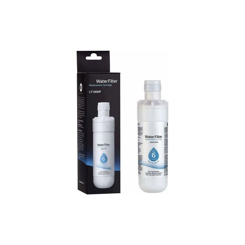 Ymyny Lt1000p Paar – Ersatzwasserfilter Für 6-monats-/200-gallonen-kühlschränke (nsf42, Nsf53 Und Nsf401) Adq74793501, Adq75795105 Oder Agf80300704, Weiß