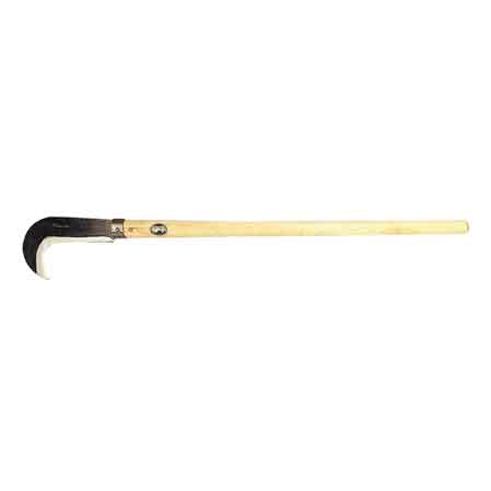 Roncola Type «sardaigne» Avec Manche En Bois Angelo B 22 Cm
