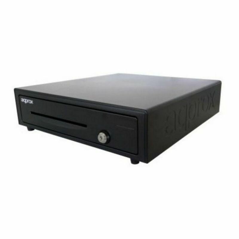 Tpv Kassenschublade Approx Appcash01 Schwarz Manuell Und Automatisch Öffnend Farbe Schwarz