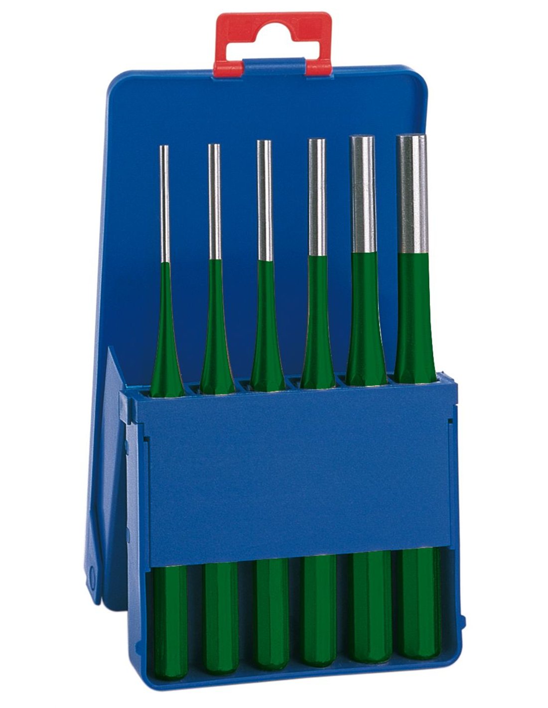 Zylindrische Atm-stanzen Aus Speziellem Gehärtetem Stahl, Durchmesser 2-8 Mm, 6er-set.