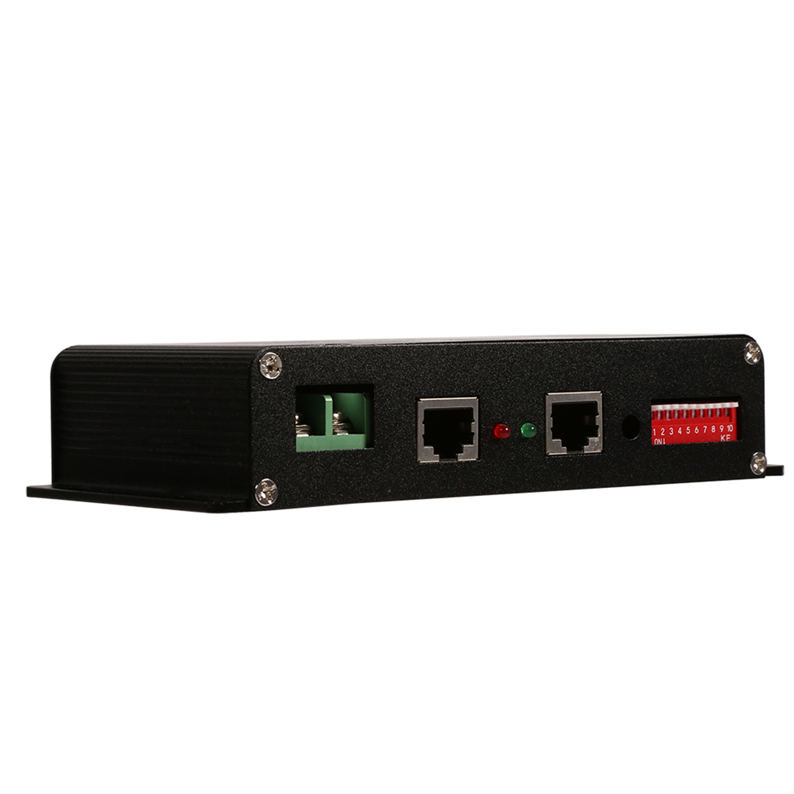 Dc5v-24v 6-kanal Rgb-led-controller Dmx-decoder-treiber-streifenmodul, Schwarz