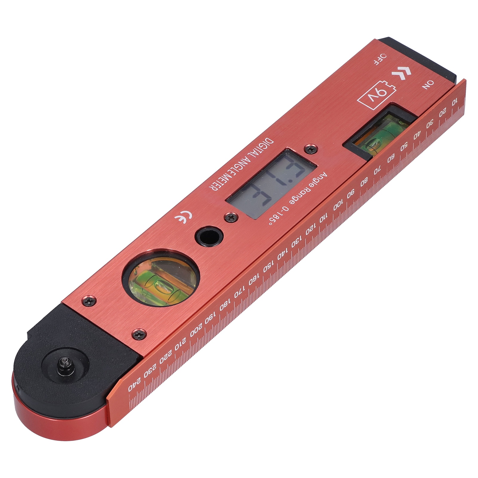 Tragbarer Digitaler Lcd-winkelmesser Mit Libelle Und Neigungsmesser Für Schreiner Und Elektriker