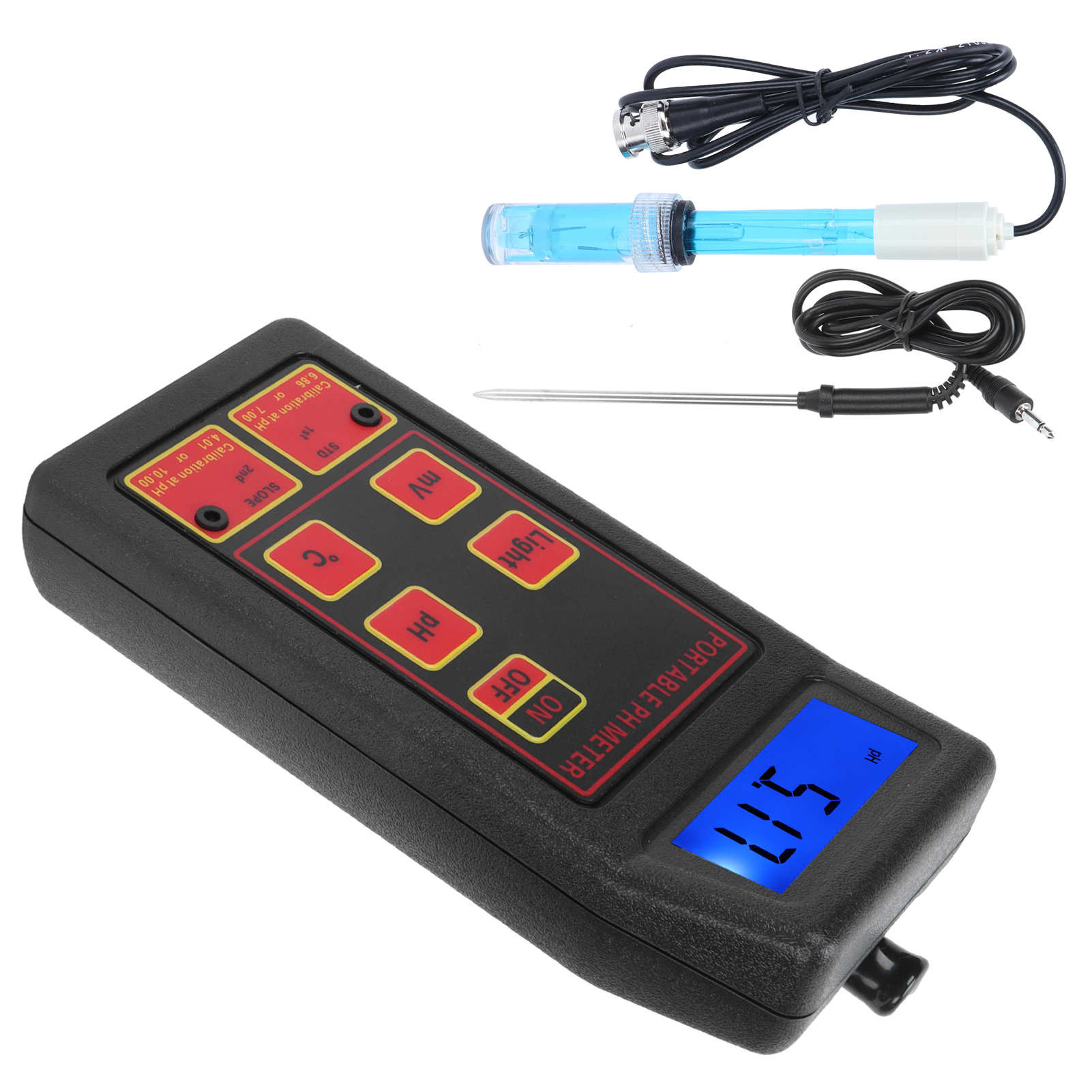 3-in-1 Wasserqualitätstester: Multifunktionales Ph-/orp-/temperaturmessgerät Für Schwimmbäder