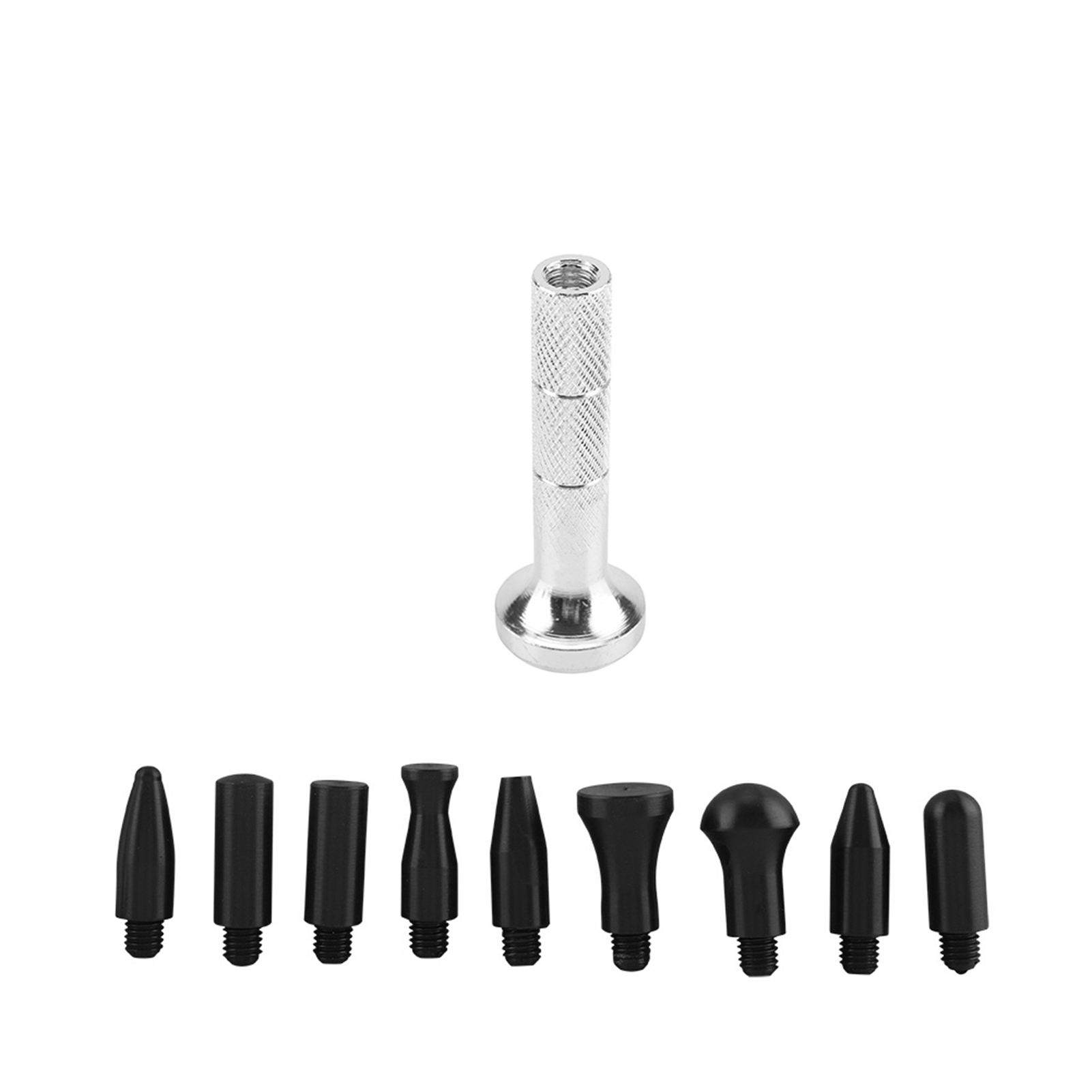 Knock Down Tools Tap Down Pen Mit Gummiköpfen, Lackschadenfreies Dellenreparatur-handwerkzeugset