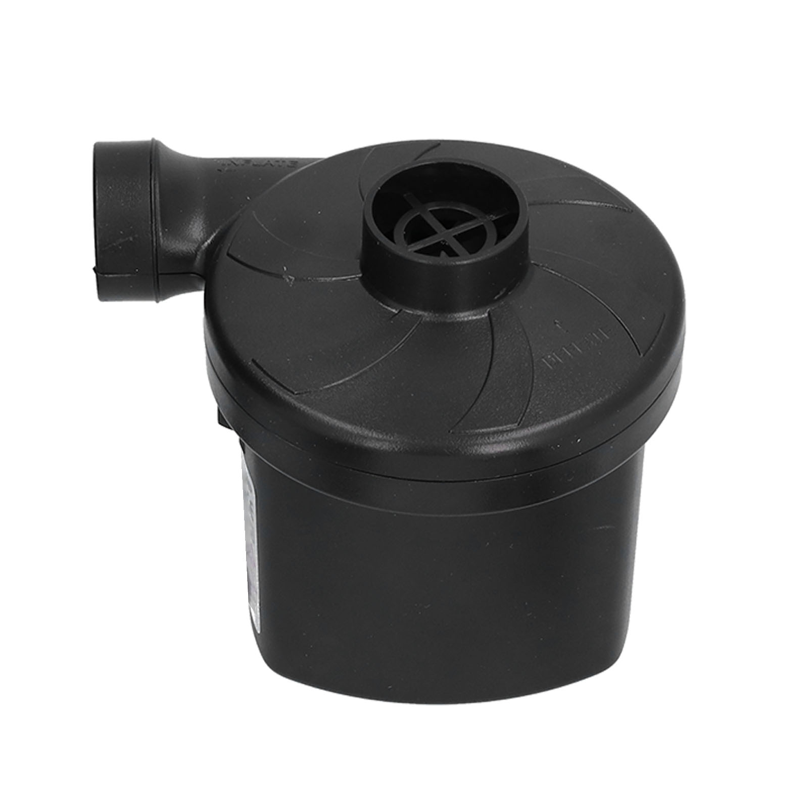 Elektrische 12-v-gleichstrom-luftpumpe, Tragbare Multifunktions-aufblaspumpe Mit 3 Düsen Für Outdoor-camping, 100–240 V (eu-stecker)